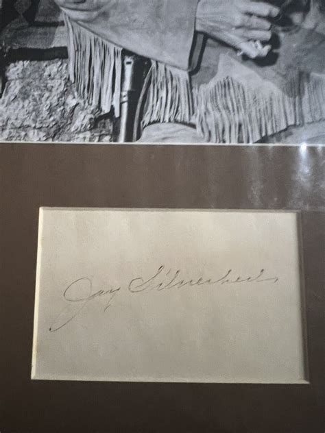 Rare Jay Silverheels Tonto Photo Matted With Signature Autograph Coa