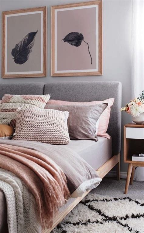20 Pink And Grey Bedroom Ideas For Adults
