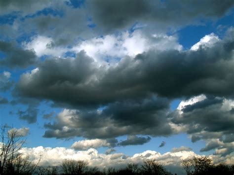 Ominous Stratocumulus Clouds In The Wake Of A Cold Front Nicholas