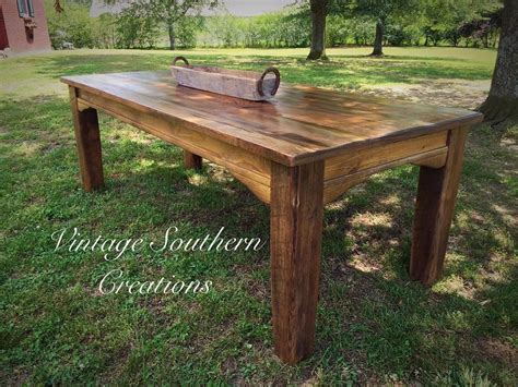 Maybe you would like to learn more about one of these? 8 ft harvest table built from reclaimed barn wood by ...