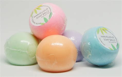 Baby Powder Shea Butter Soap Soap Balls 47g Etsy
