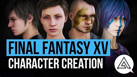 Final Fantasy Xv Character Creation Online Multiplayer Gameplay