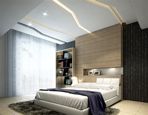 Star style fiber optic lights in the ceiling. Magnificent Ultra Modern Ceiling Design In Your Bedroom