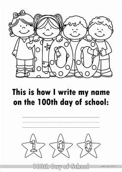 You can also download or link directly to our 100th day of school coloring books and coloring sheets for free ‐ just click on the pictures to view all the details. 100th day of school, 100th day and The unit on Pinterest