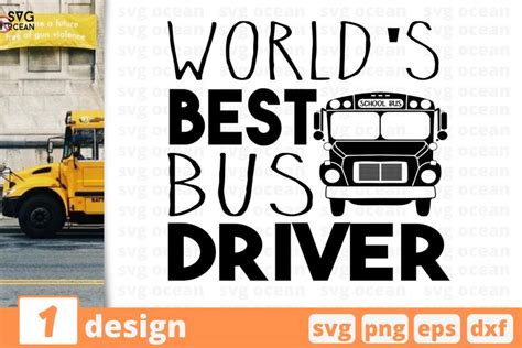 Worlds Best Bus Driver Svg Bundle Back To School Cricut 862419