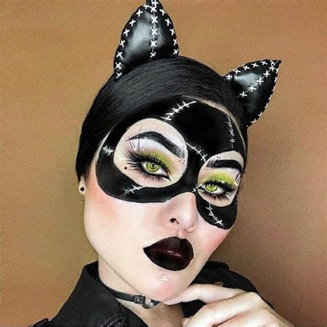 Catwoman Halloween Makeup Catwoman Cosplay Cat Woman Costume Catwoman