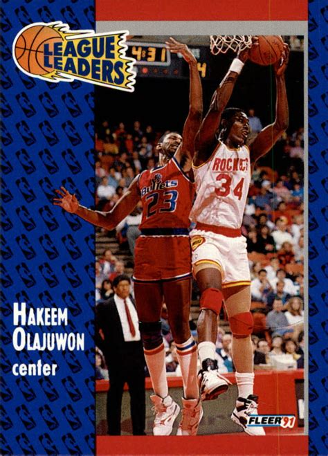 It is worth the money i can tell you. 1991 Fleer Hakeem Olajuwon #223 Basketball Card | eBay