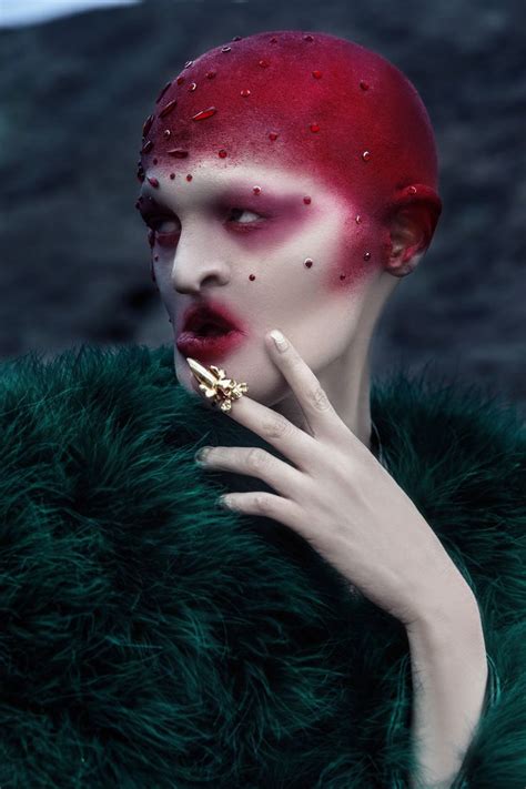 By Ekaterina Belinskaya Face Art Strike A Pose Melanie Gaydos