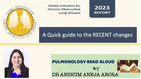 Latest COPD Gold Guideline 2023 All The Changes YouTube