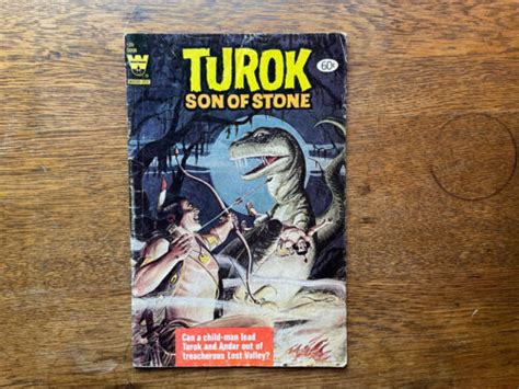 Whitman Science Fiction Comic Book Turok Son Of Stone T Rex