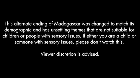 Madagascar Alternate Ending Creepypasta Fanon Wiki Fandom