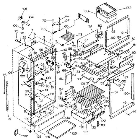 Kenmore Coldspot Model 106 Parts Diagram Free Wiring Diagram