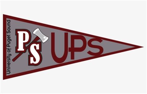 University Of Puget Sound Pennant Gear Up Graphic Design Free