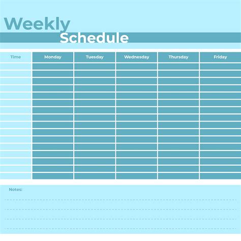 9 Best Images Of Monday Through Friday Planner Printable Printable