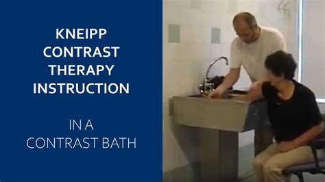 Contrast Bath Instruction According To Kneipp Ewac Medical Youtube
