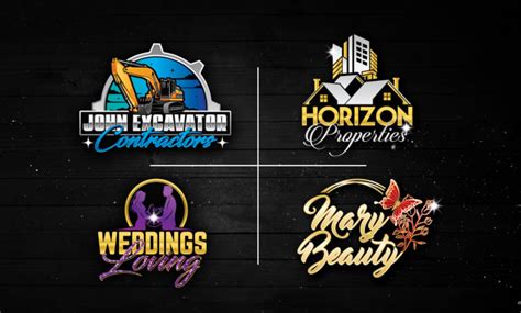 Do Unique 3d Business Logo Design With Unlimited Revisions By