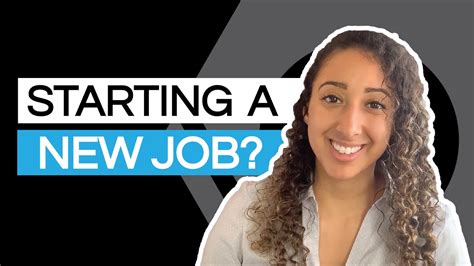 Tips For Success In Your New Job Youtube