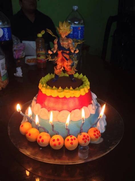42pcs kids birthday party decorations set,anime dragon ball z party decorations banners,balloons,cake toppers super saiyan goku party favor. Vegeta Birthday Cakes