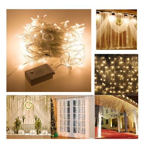 33m 300 Leds String Light New Fashion Window Curtain Icicle Lights