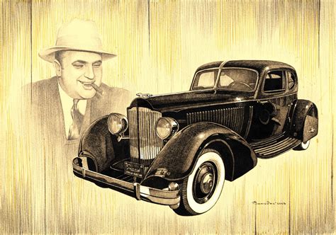 Al Capones Car By Stefan69 On Deviantart 1920s Car Military