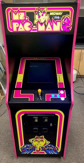 This will set the joystick to play the old 80's classics. MS. PAC MAN BLACK - LIMITED EDITION - FULL SIZE ARCADE ...