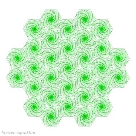 Fun Math Art Pictures Benice Equation Tiling By Nested Polygons 1
