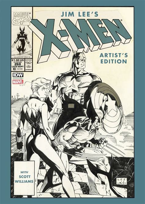 jim lee s x men artist s edition comic book daily