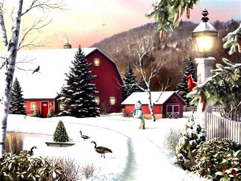 6 Led Lights Free Shipping Christmas Wall Art Canvas Print Streched