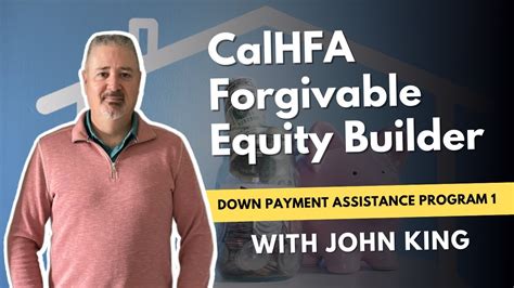 Calhfa Forgivable Equity Builder Down Payment Assistance Program
