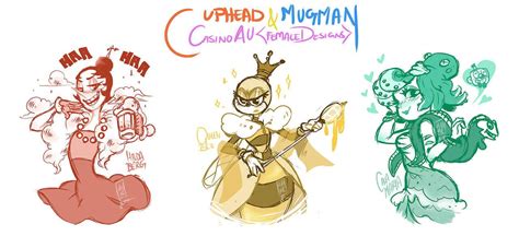 Different Art Styles Mugman And Cuphead Character Design
