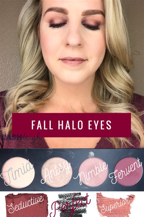 Fall Halo Eyes Younique Pressed Shadow Palette Timid Antsy Nimble And Fervent Seductive