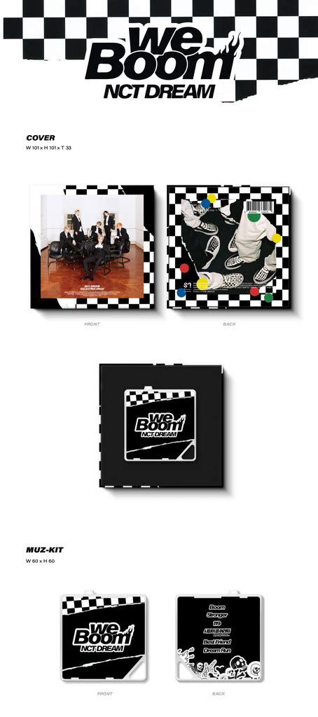 Nct Dream Mini Album Vol 3 We Boom Kihno Album Korean Edition