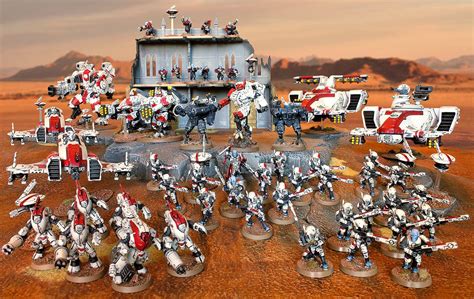 The Hammer Of Wrath Showcase Tau Army Featured On Tale Of Painters Blog