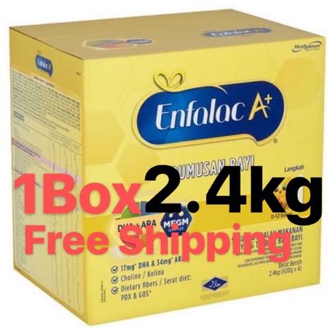 Add 1 level scoop (equivalent to 4.3 g) to 30 ml of water. Enfalac A+ Step 1 2.4kg | Shopee Malaysia