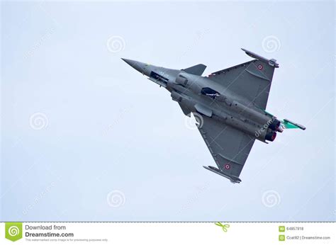French Dassault Rafale Fighter On Radom Airshow Poland Editorial Stock