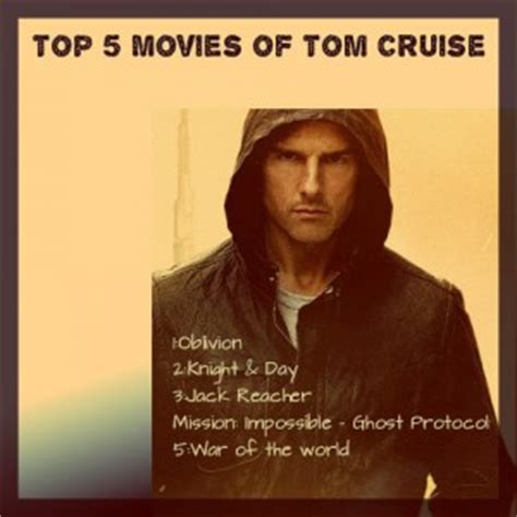 If anything, tom cruise is undervalued as an actor. Tom Cruise Famous Movie Quotes. QuotesGram