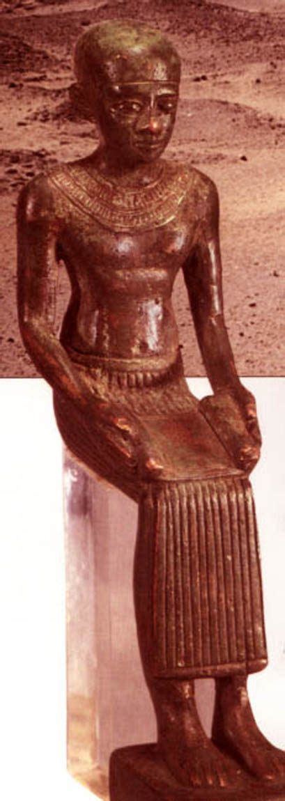 Kemetic High Priest Imhotep Called Asclepius The God Of Medicine By