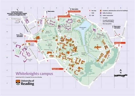 Reading University Campus Map Alabama Map