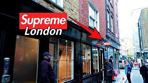Supreme Fw18 Drop Supreme London Store Youtube