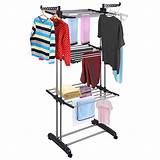Photos of Rolling Clothes Drying Rack