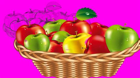 Basket fruit fruit basket apple basket symbol food apple cherry orange fruits watermelon banana element illustration and painting fresh grape pear background peach food and drink natural ripe lemon strawberry apples oranges colorful pineapple citrus fruit fruits and vegetables vegetables kiwi. Red Apple Green Apple Fruits basket drawing for kids and ...