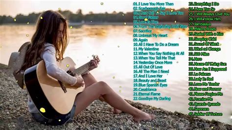 3 hours relaxing guitar music top 50 romantic guitar instrumental love songs youtube
