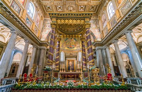 The Basilica Of St Mary Major Ts Italy