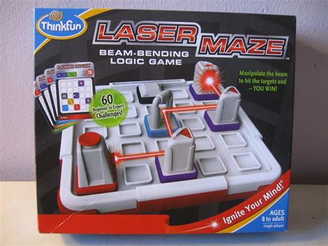 laser maze beam bending logic game complete by thinkfun 1992565295