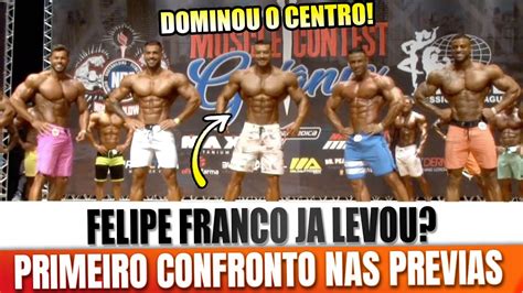 Felipe Franco Domina O Centro No Primeiro Confronto Muscle Contest