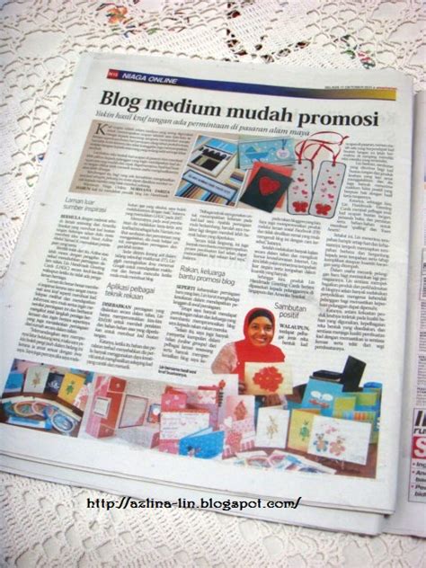 Maybe you would like to learn more about one of these? AZLINA ABDUL: Featured in Sinar Harian - Niaga Online
