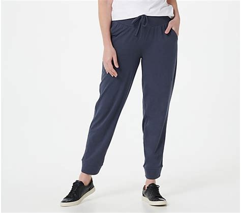 As Is Anybody Cozy Knit Luxe Pant With Curved Yoke