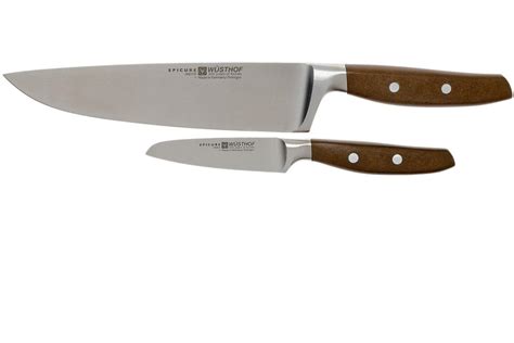 Wusthof Epicure Chefs Knife Set 2pcs 9682 Advantageously Shopping