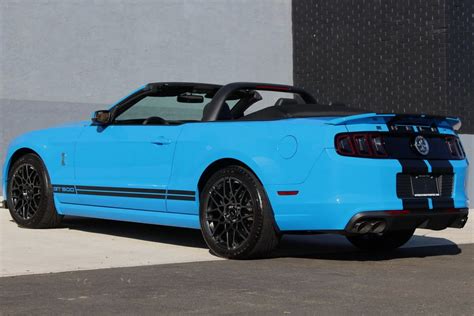 2013 Ford Mustang Shelby Gt500 Convertible Packs Awesome Looks Will