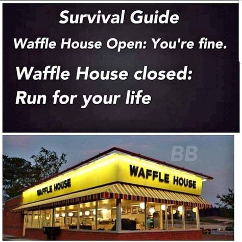 Waffle House Gods Grace Survival Guide Fun Facts Jokes Humor